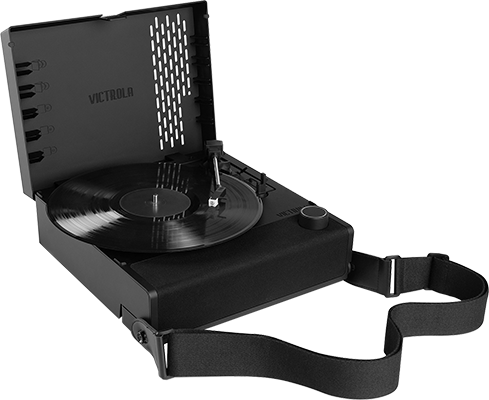 Revolution Go Portable Record Player - Black